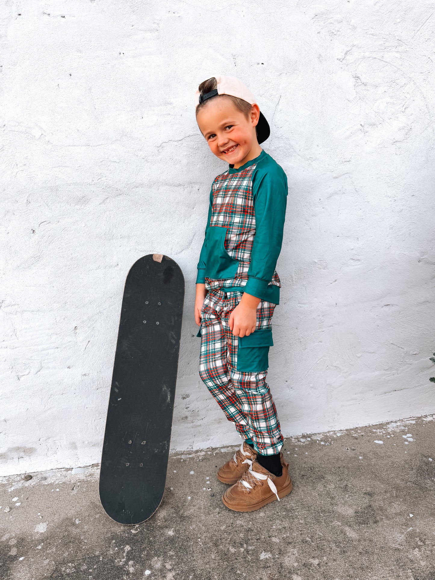 Classic Christmas | Plaid 2 Piece Set