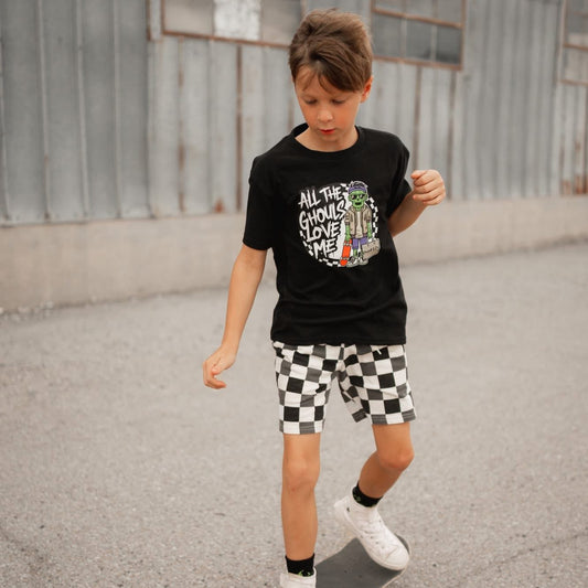 GHOULS | Black Graphic T-shirt