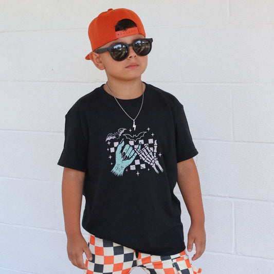 Halloween Vibes | Black Graphic T-Shirt