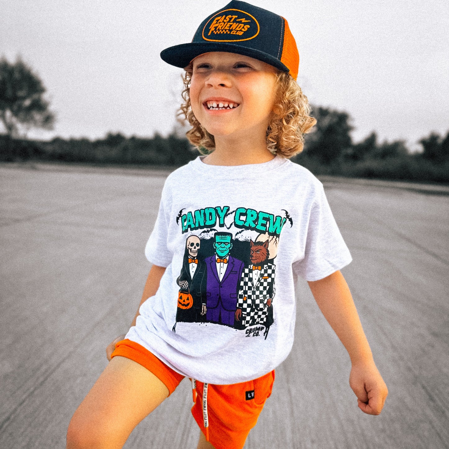 Candy Crew | Ash Grey Graphic T-Shirt