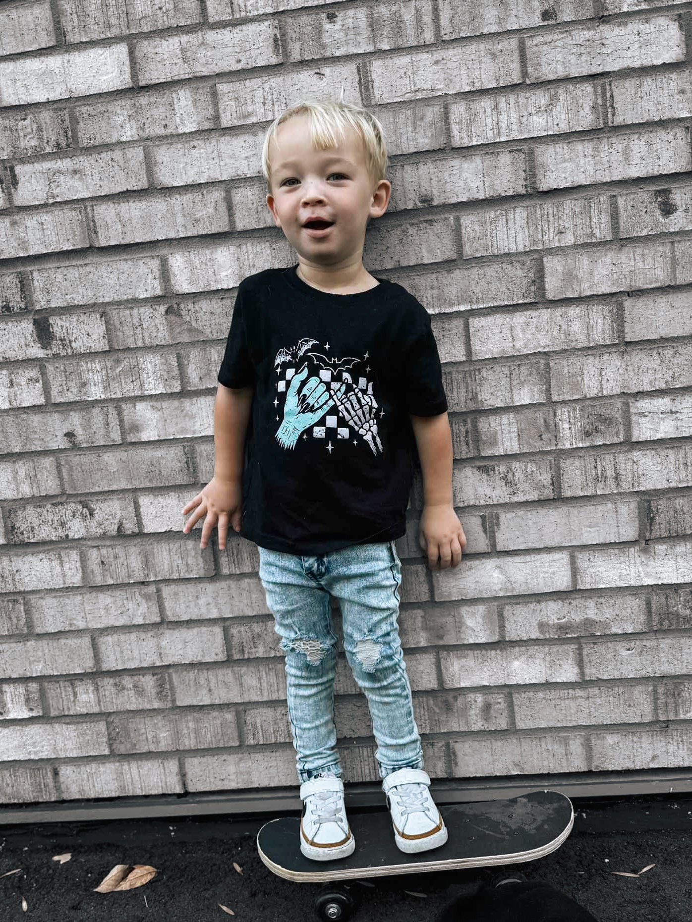 Halloween Vibes | Black Graphic T-Shirt