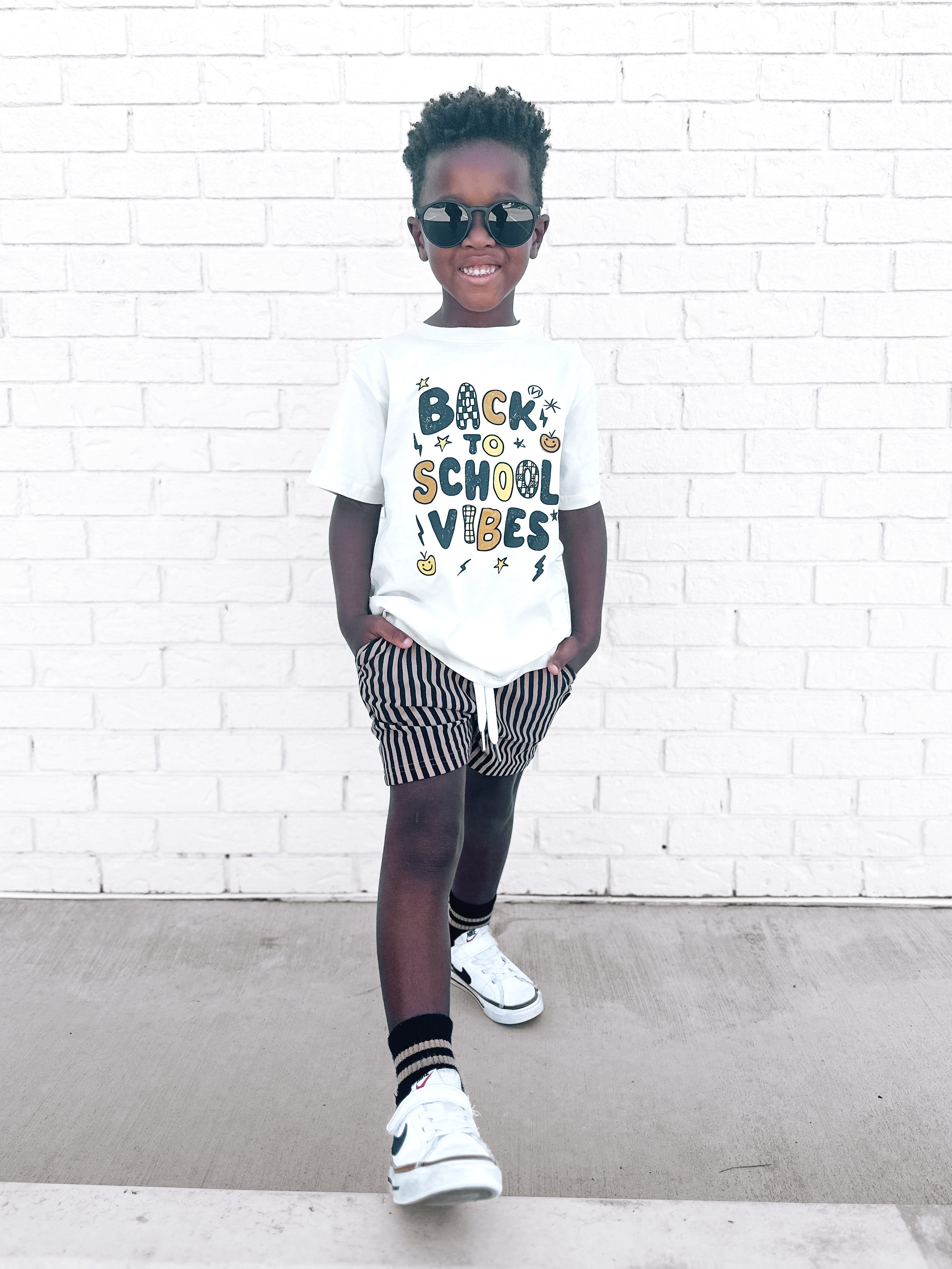 Back 2 School | Ivory Graphic T-shirt