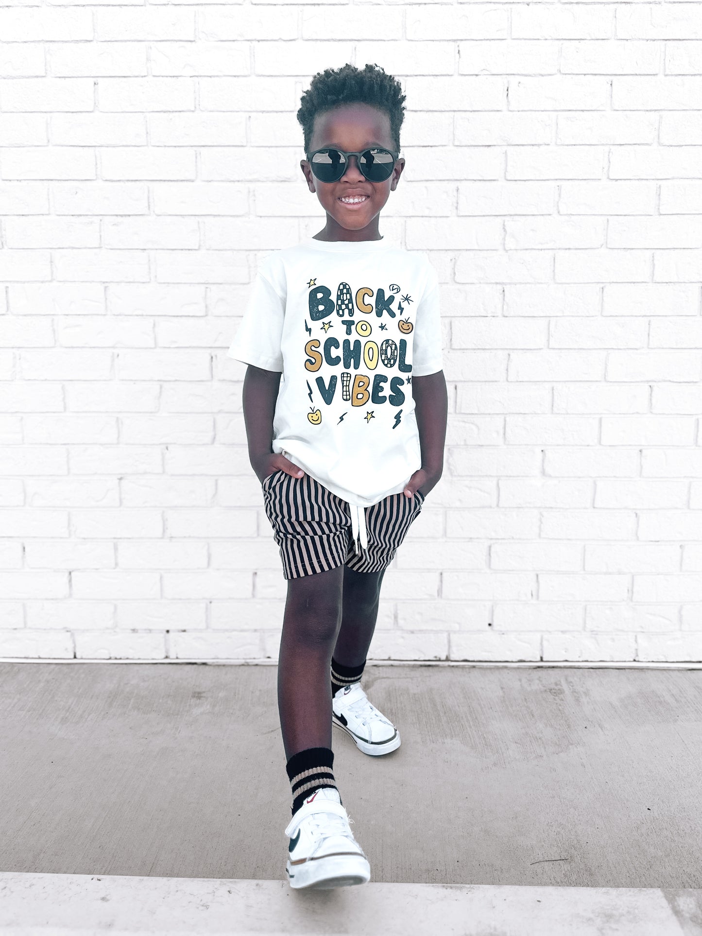 Back 2 School | Ivory Graphic T-shirt