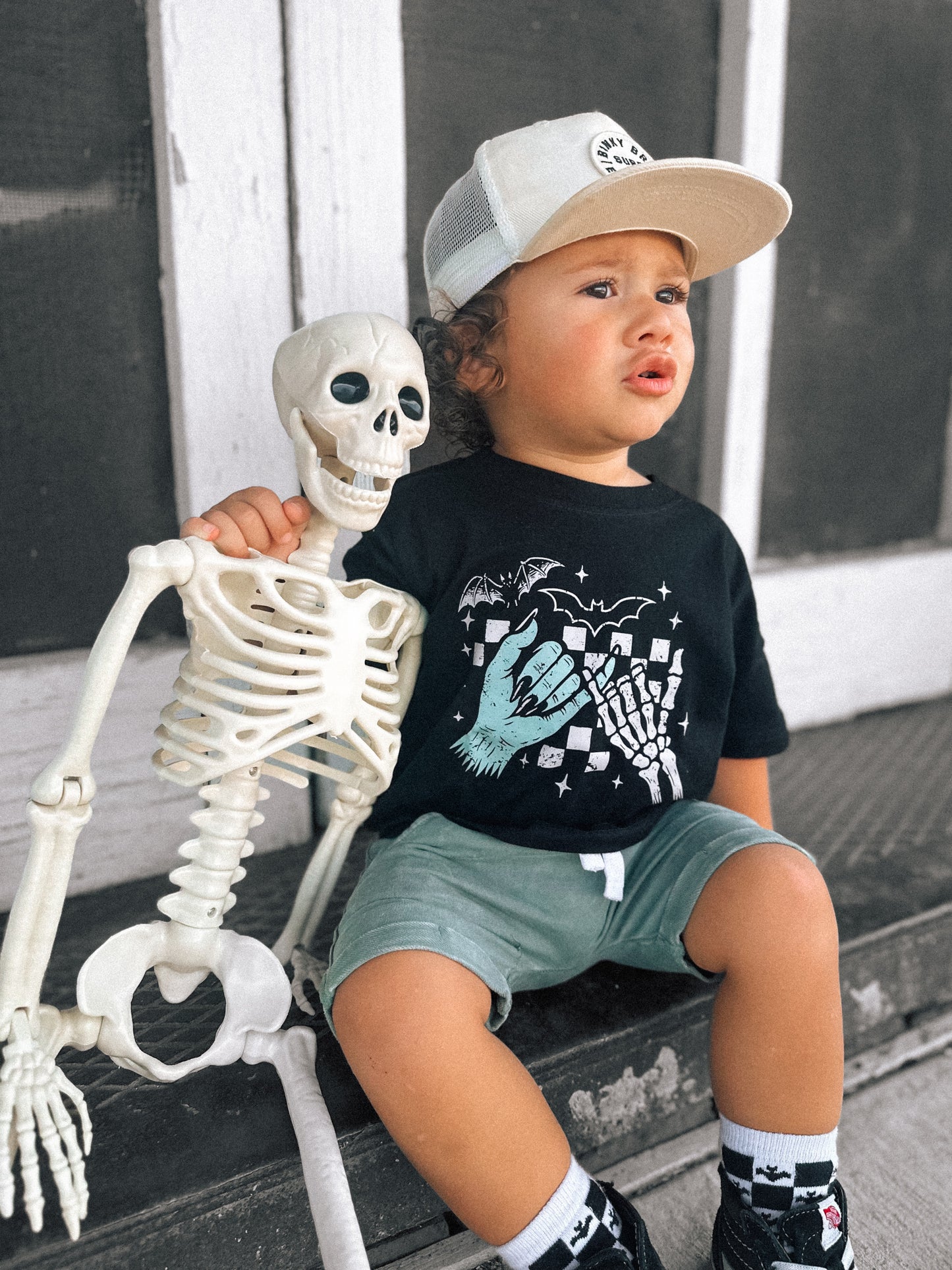 Halloween Vibes | Black Graphic T-Shirt