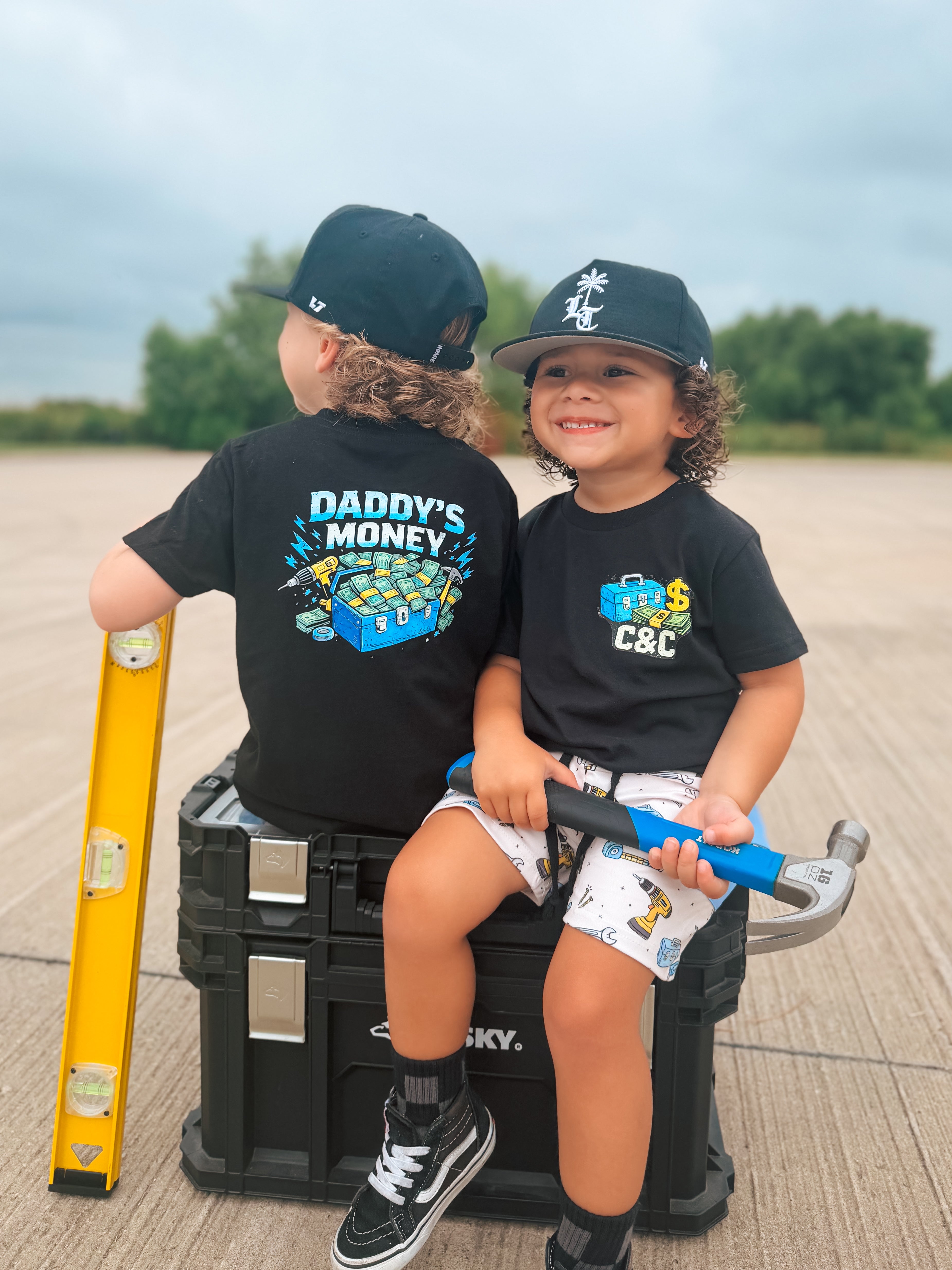 Daddy's Money | Black T-Shirt