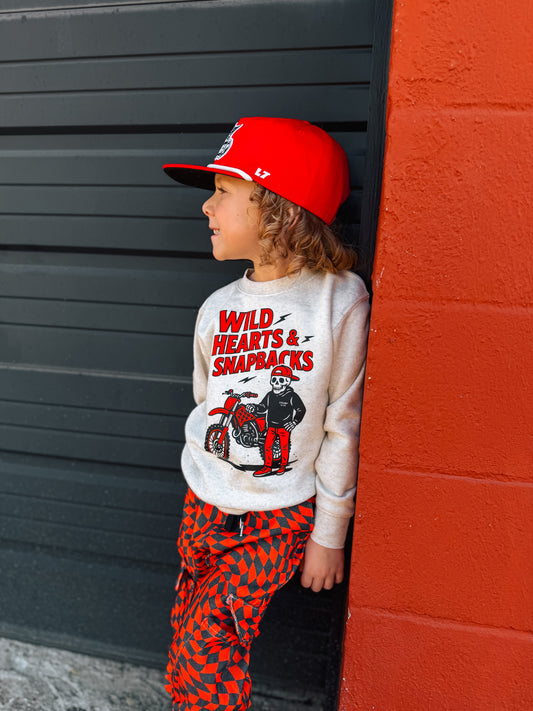 Wild Hearts | Ivory Sweatshirt