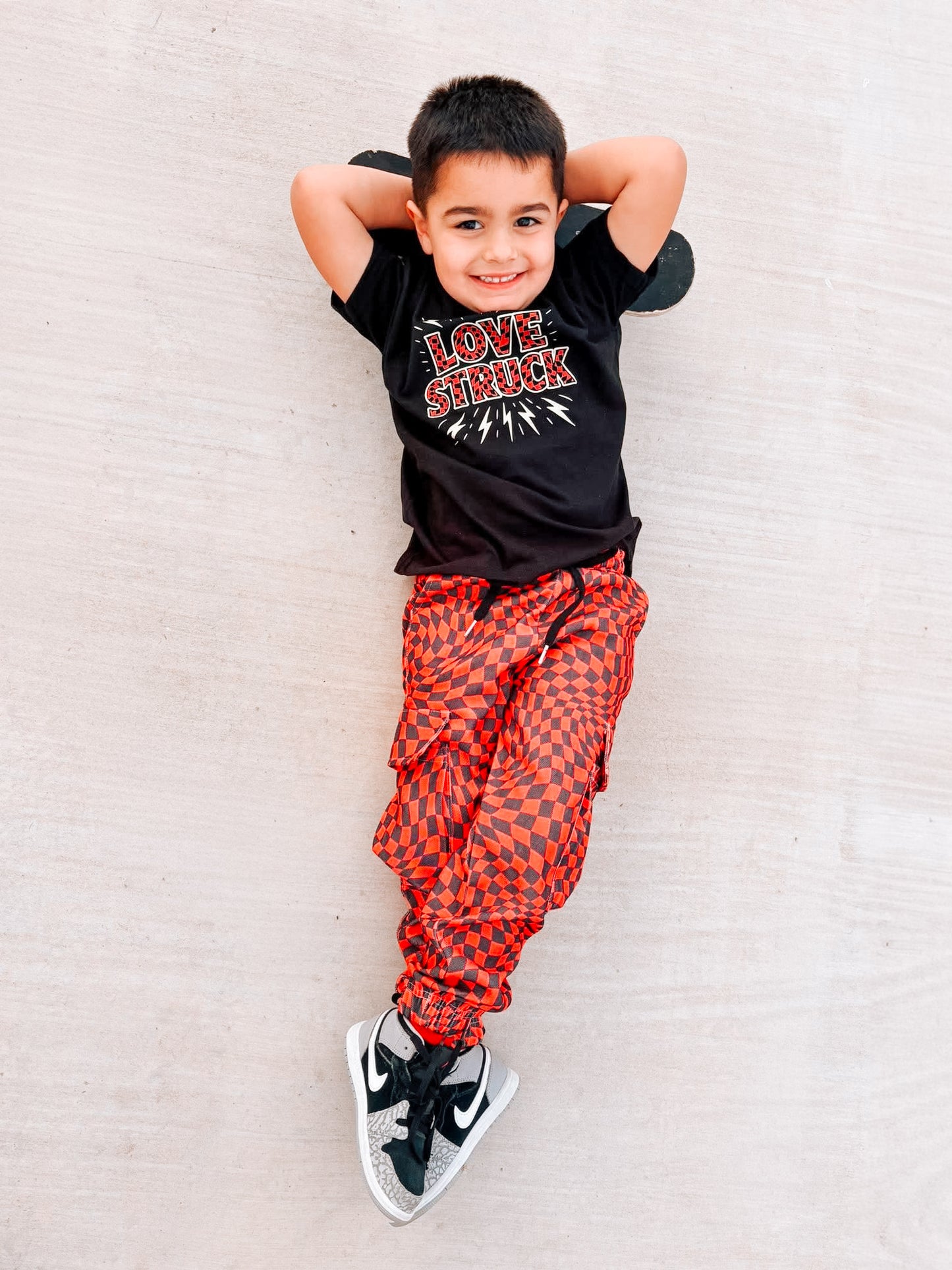 Love Struck | Black Graphic T-Shirt