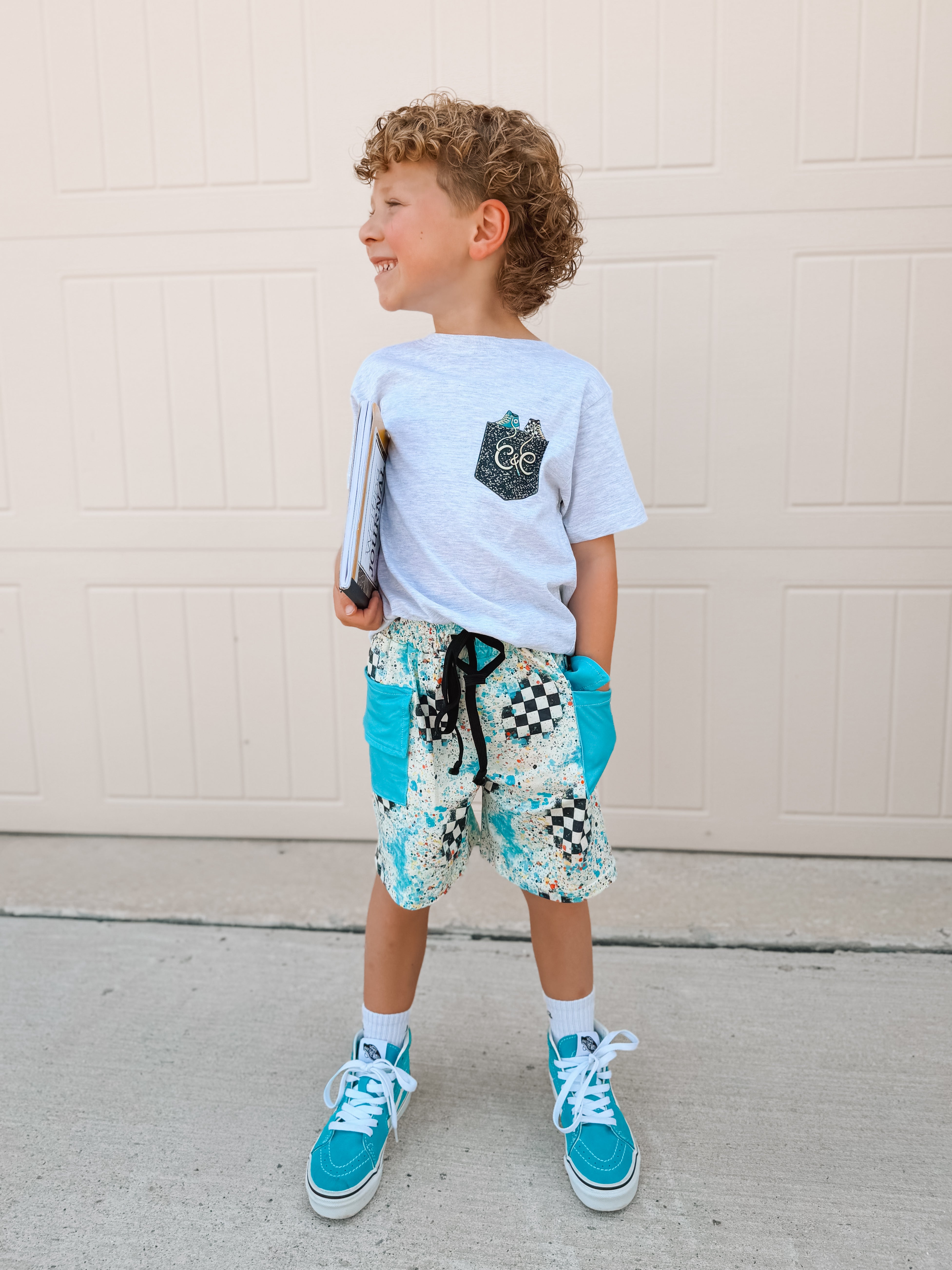 Laced Up For Learning | Ash Grahpic T-Shirt