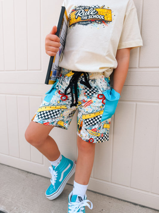 Back To School Elements | Cargo Pocket Shorts