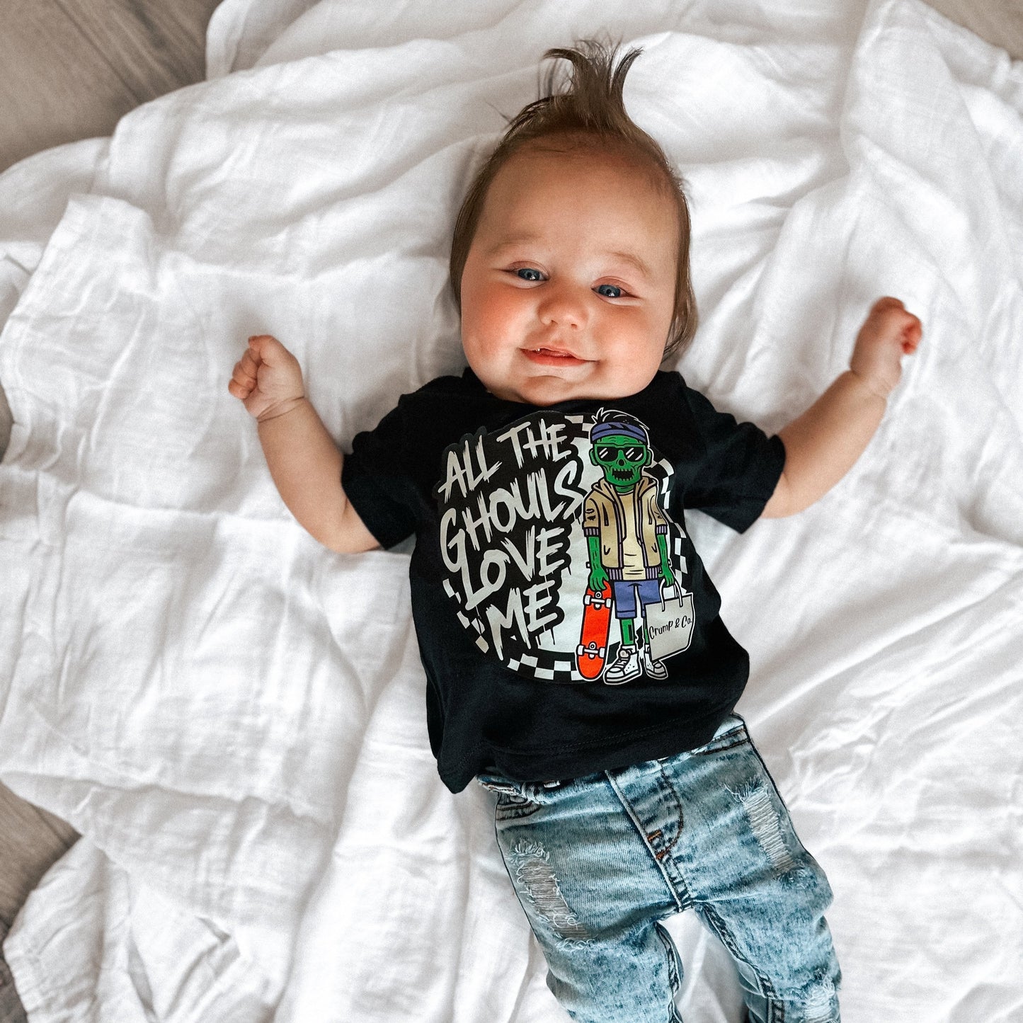 GHOULS | Black Graphic T-shirt