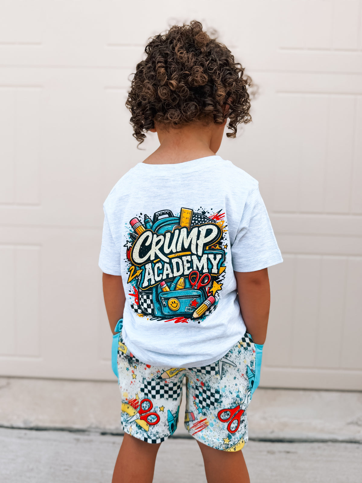 Crump Academy | Ash Grey T-Shirt