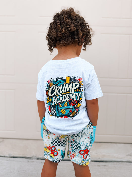 Crump Academy | Ash Grey T-Shirt