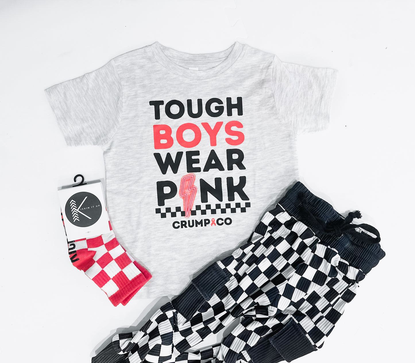 Tough Boys | Ash Grey T-Shirt