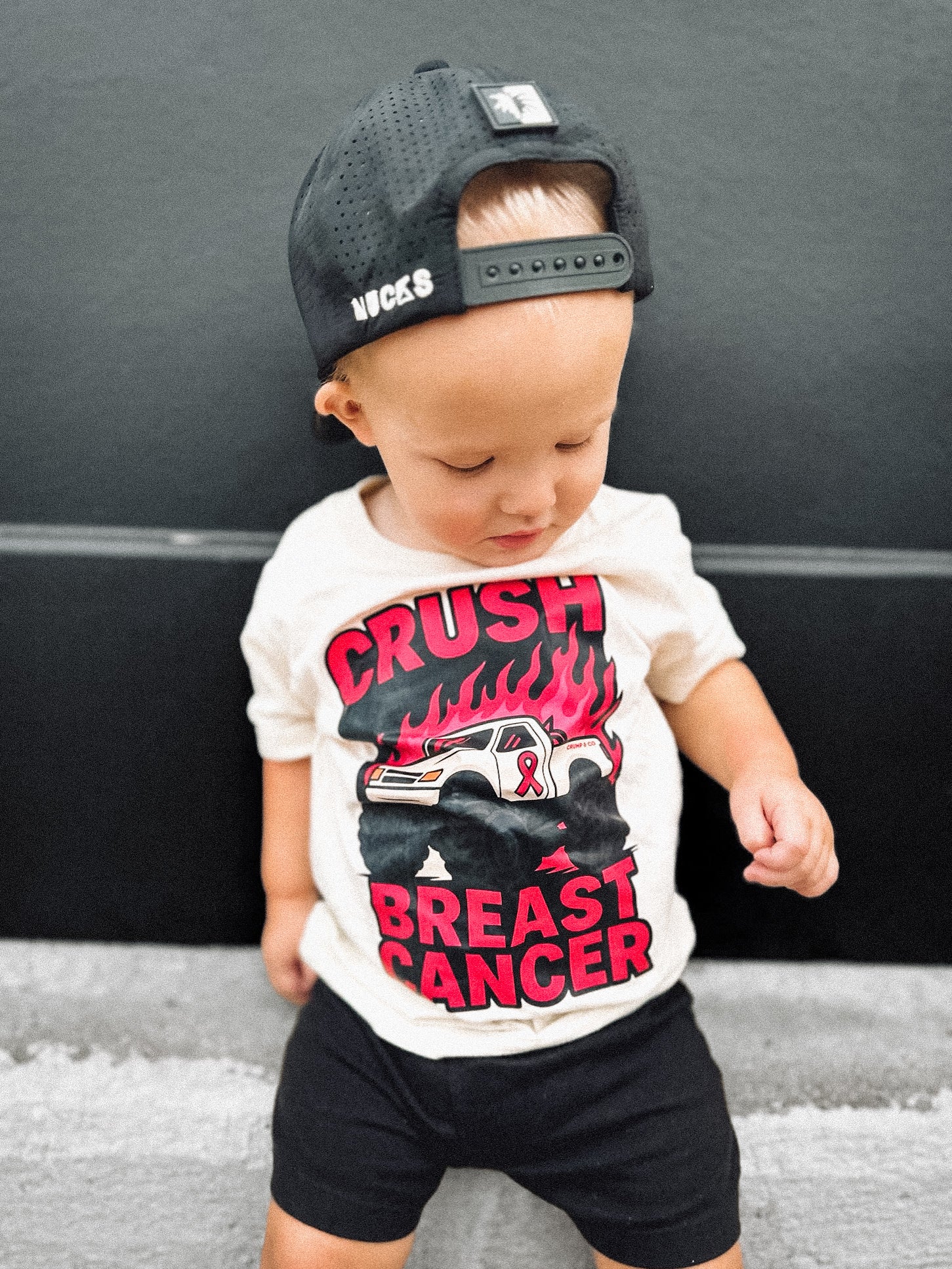 Crush Breast Cancer | Natural T-Shirt