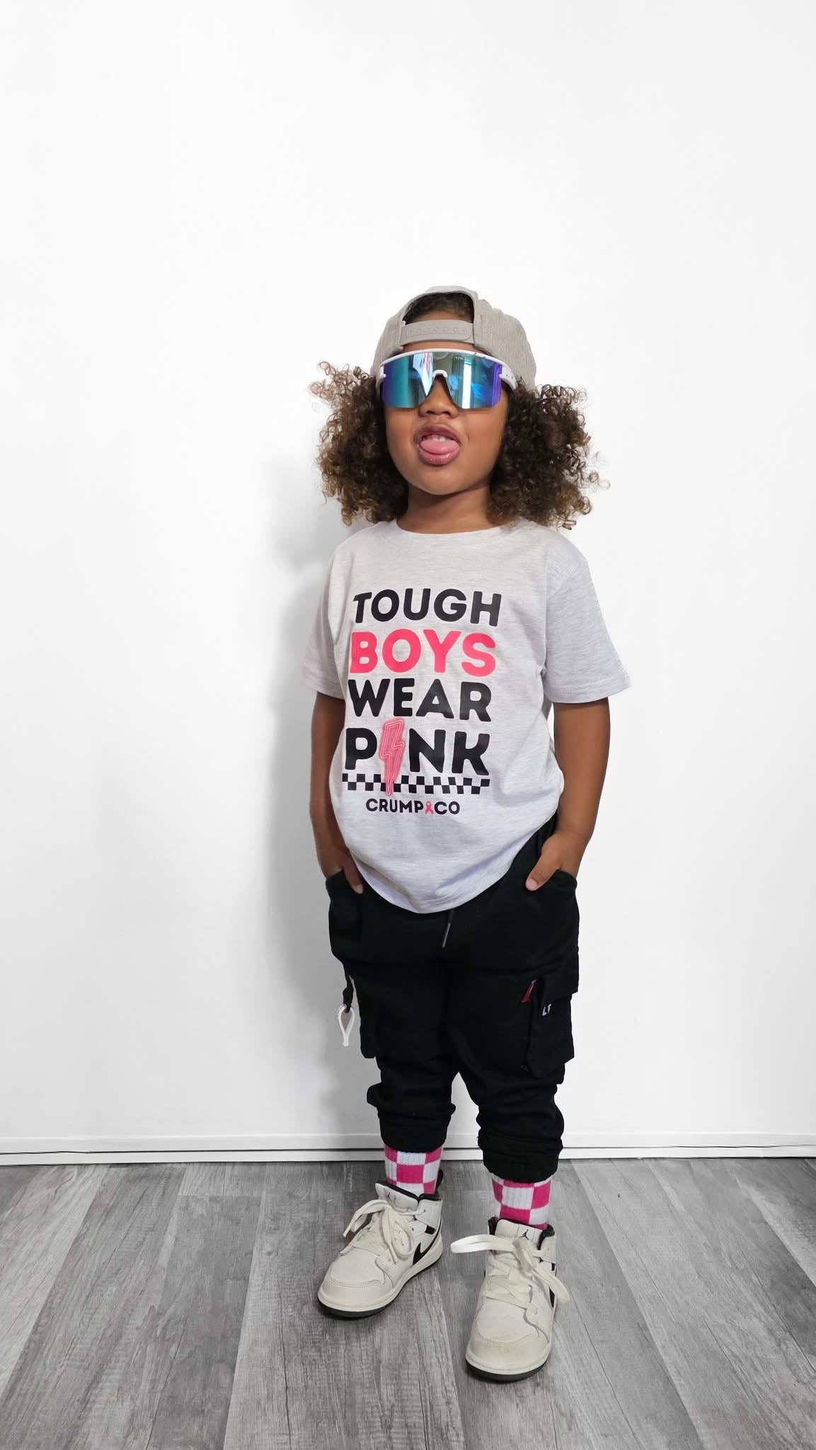 Tough Boys | Ash Grey T-Shirt
