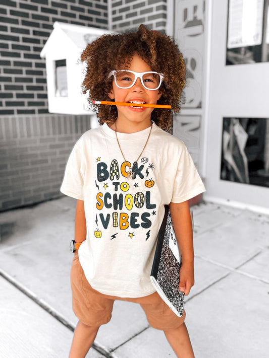 Back 2 School | Ivory Graphic T-shirt