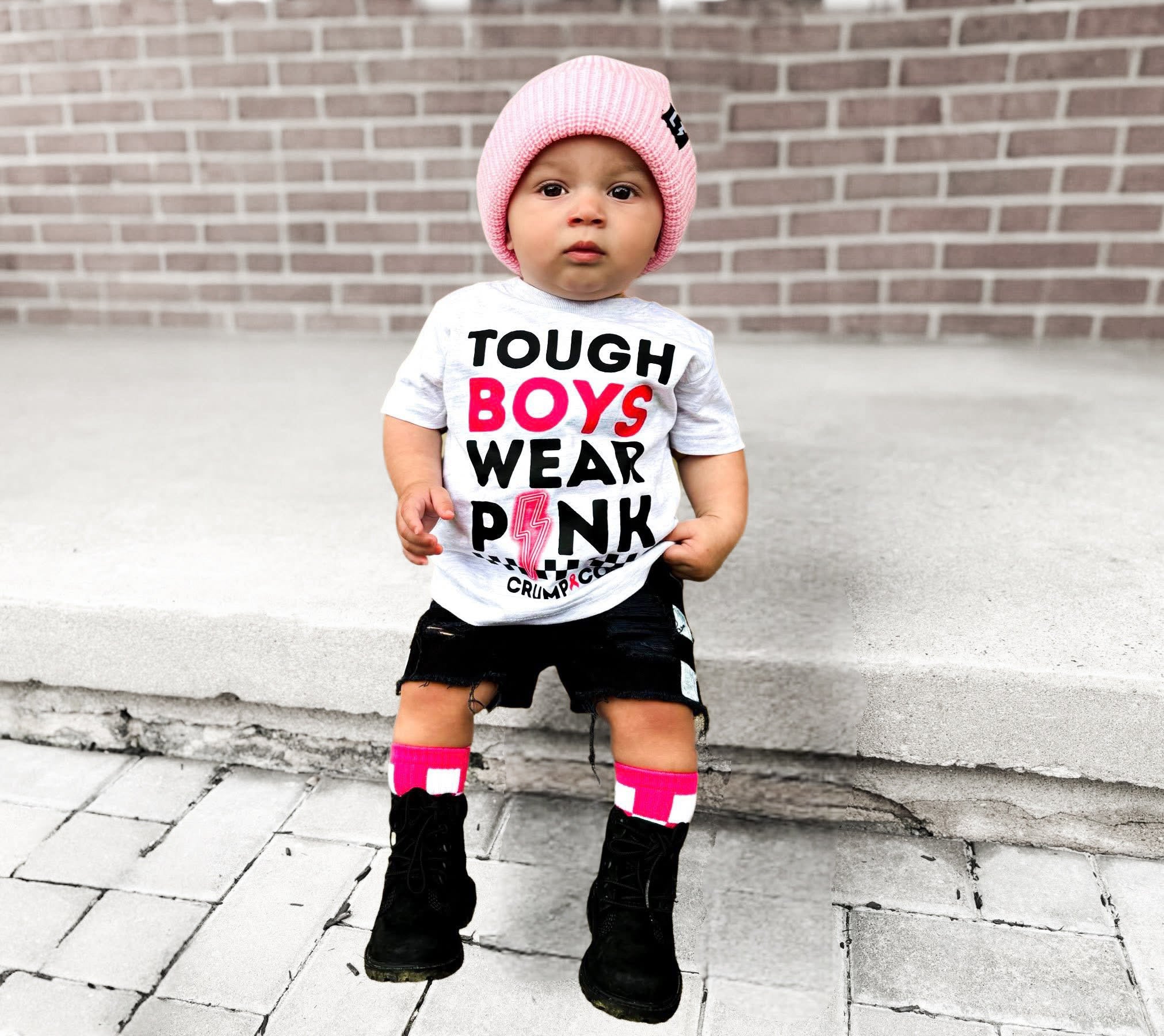 Tough Boys | Ash Grey T-Shirt
