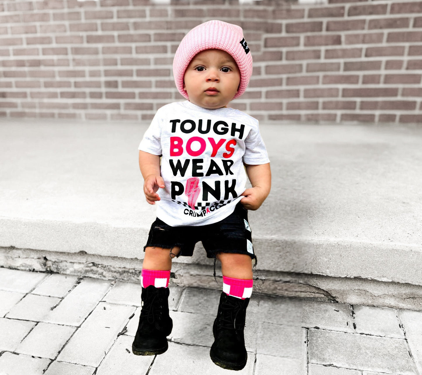 Tough Boys | Ash Grey T-Shirt