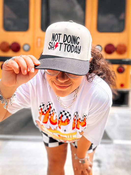 Not Doing Sh⚡️t Today | Trucker Hat