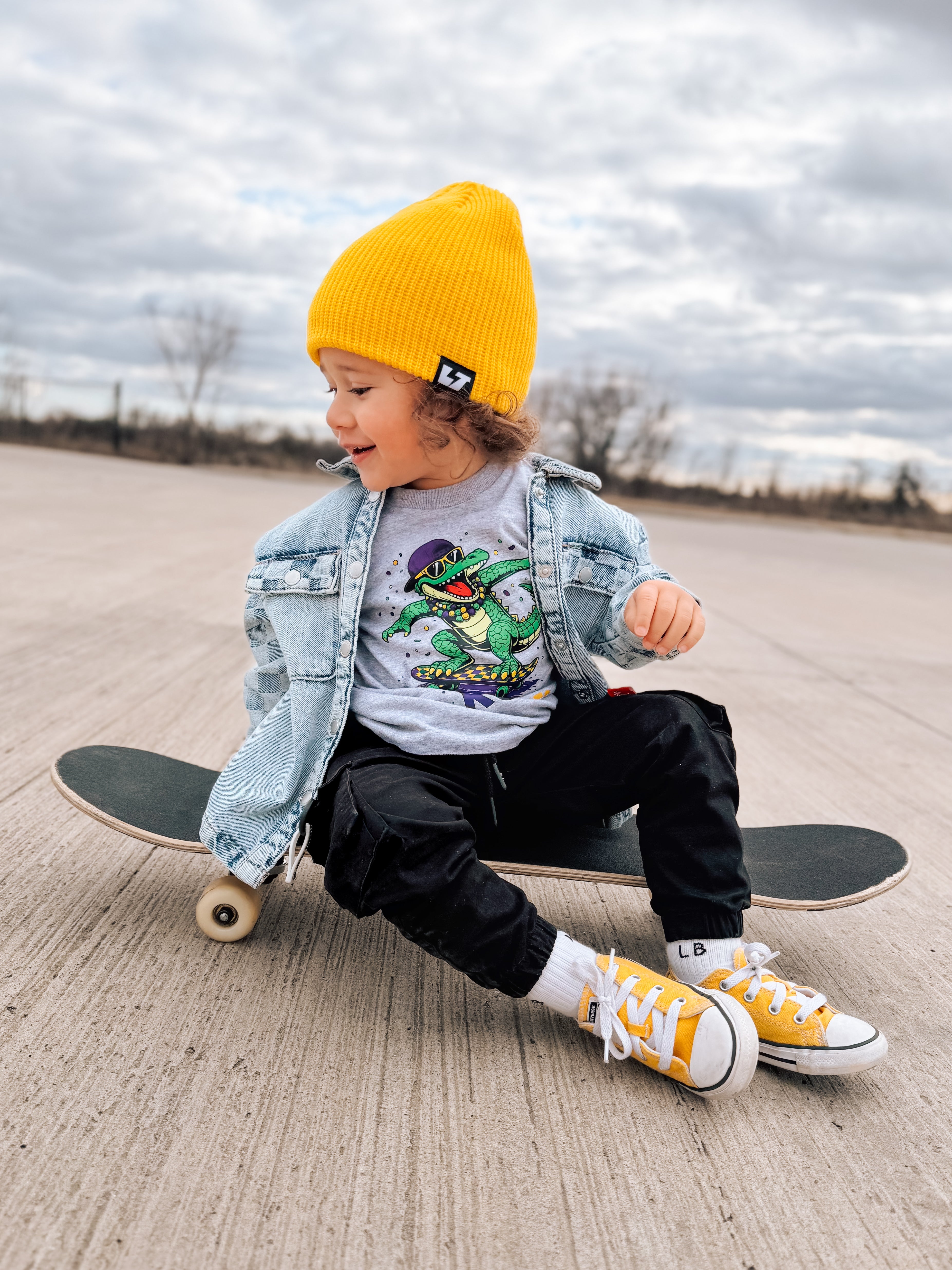 Good Times Roll | Heather Graphic T-Shirt