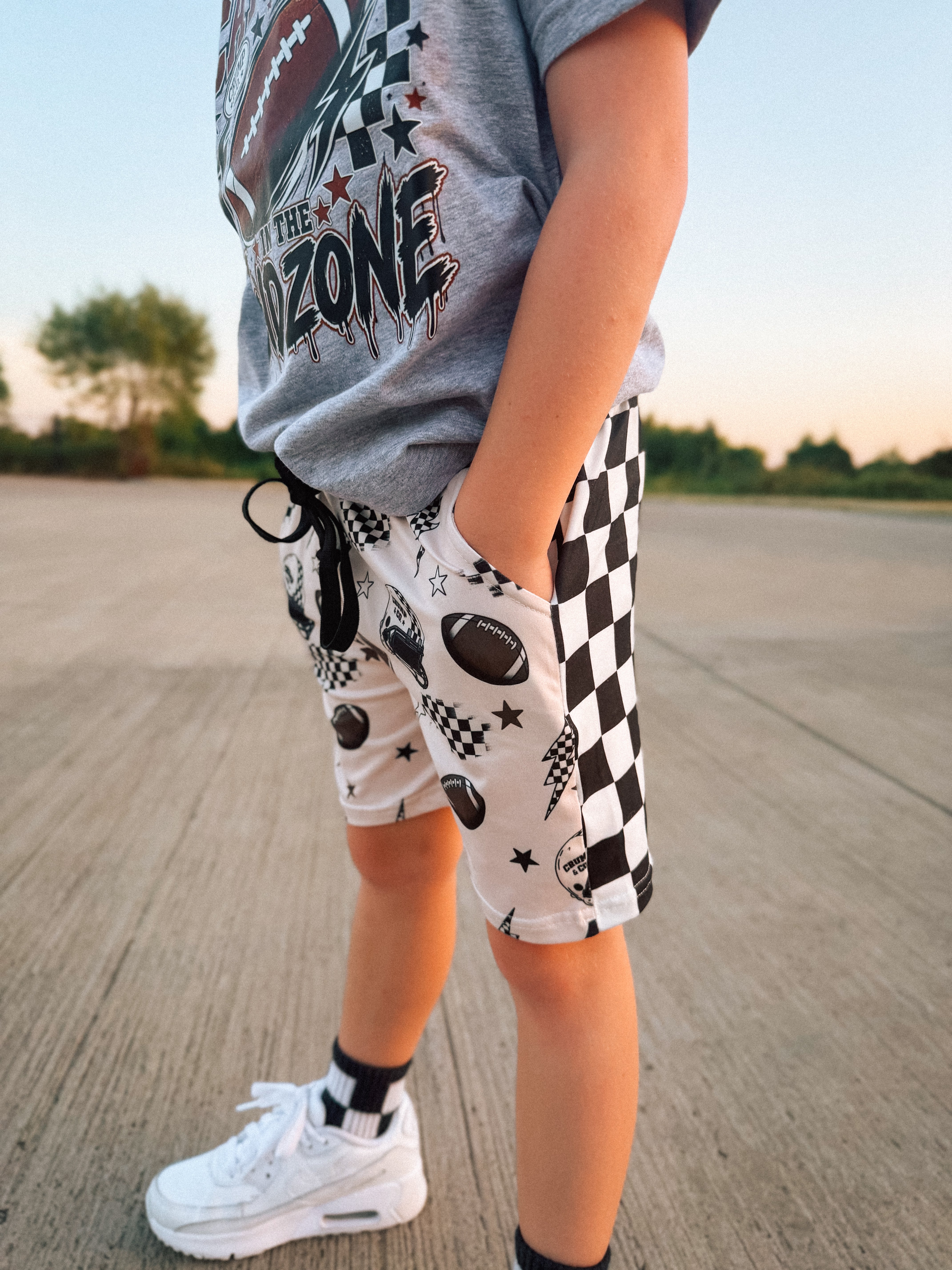 Touchdown | Football Tie Shorts