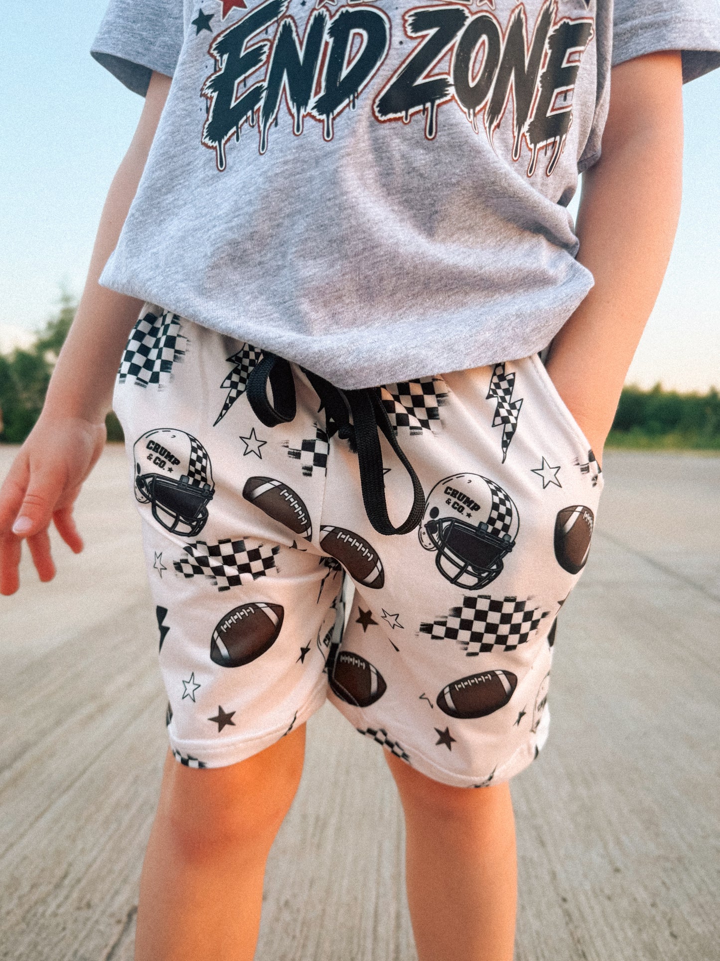 Touchdown | Football Tie Shorts