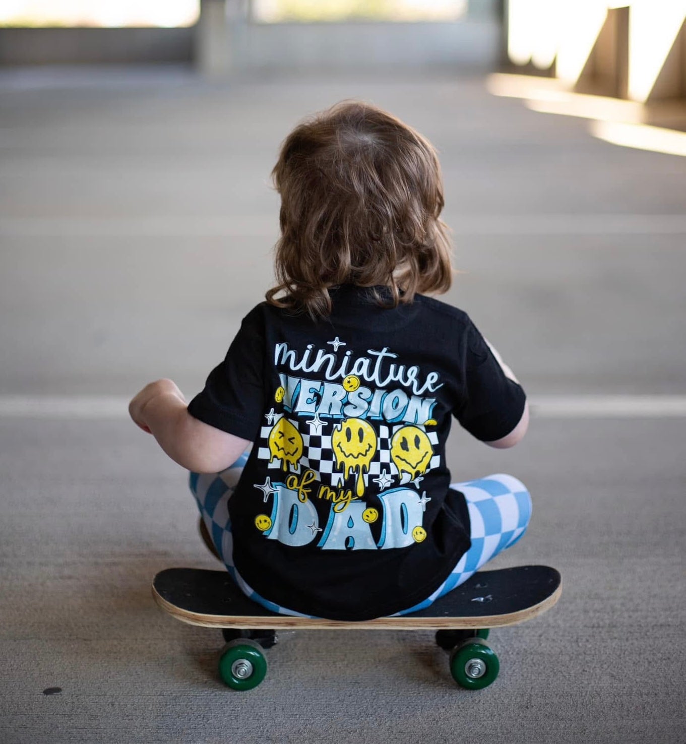 Miniature Version | Black Graphic T-Shirt