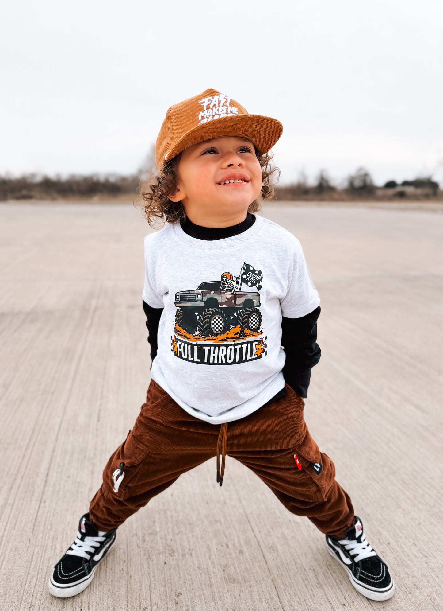 Full Throttle | Ash Graphic T-Shirt