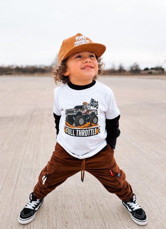 Full Throttle | Ash Graphic T-Shirt