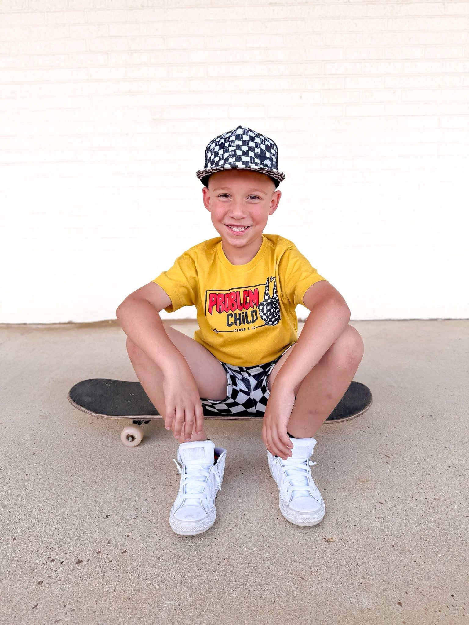 Problem Child | Mustard Graphic T-Shirt
