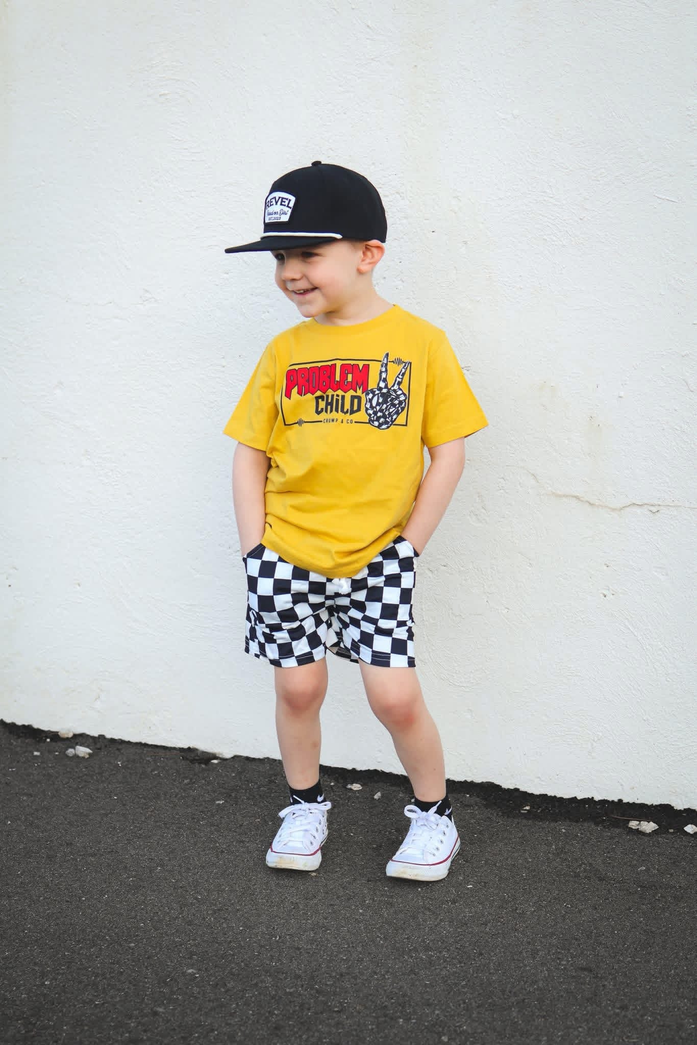 Problem Child | Mustard Graphic T-Shirt