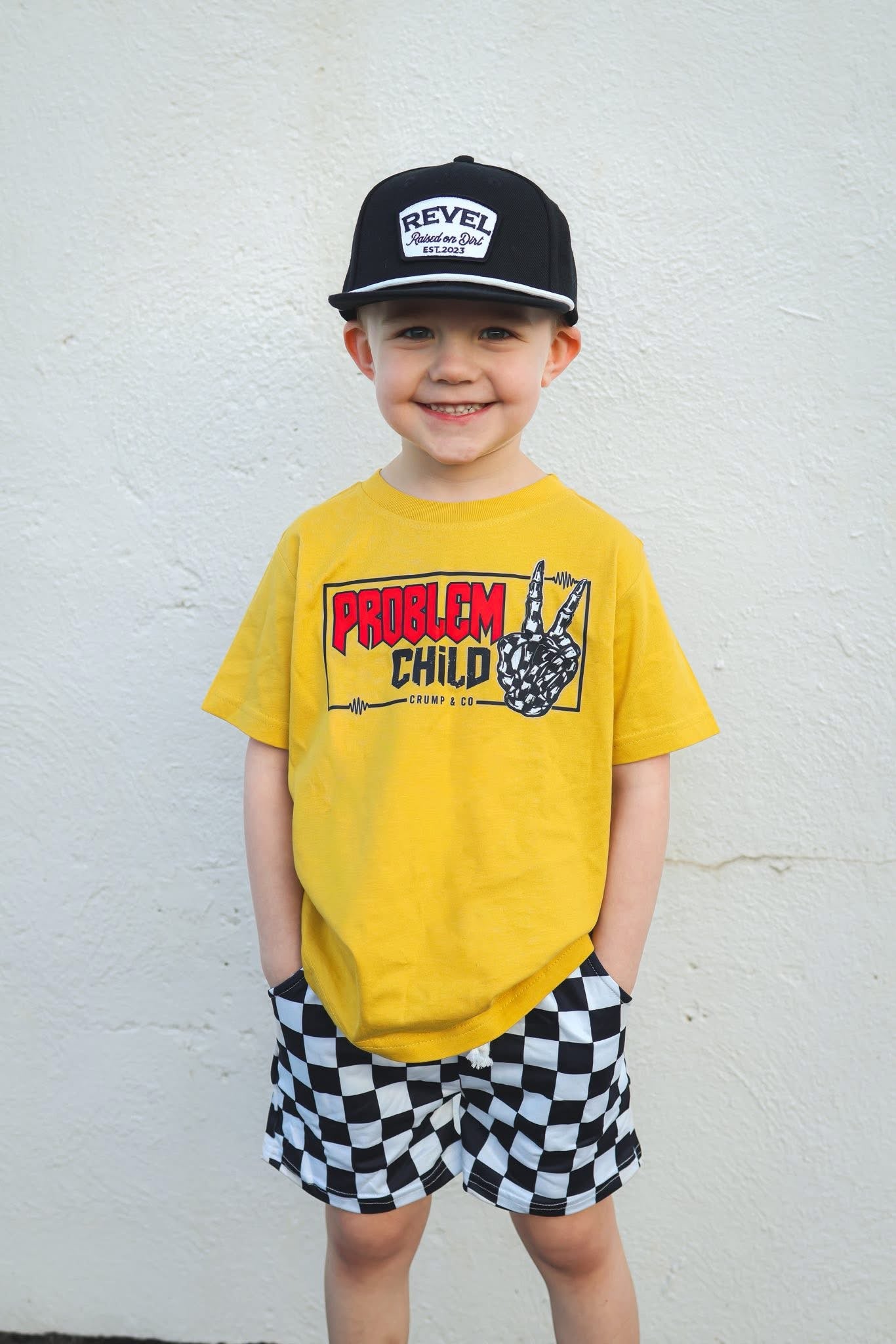 Problem Child | Mustard Graphic T-Shirt