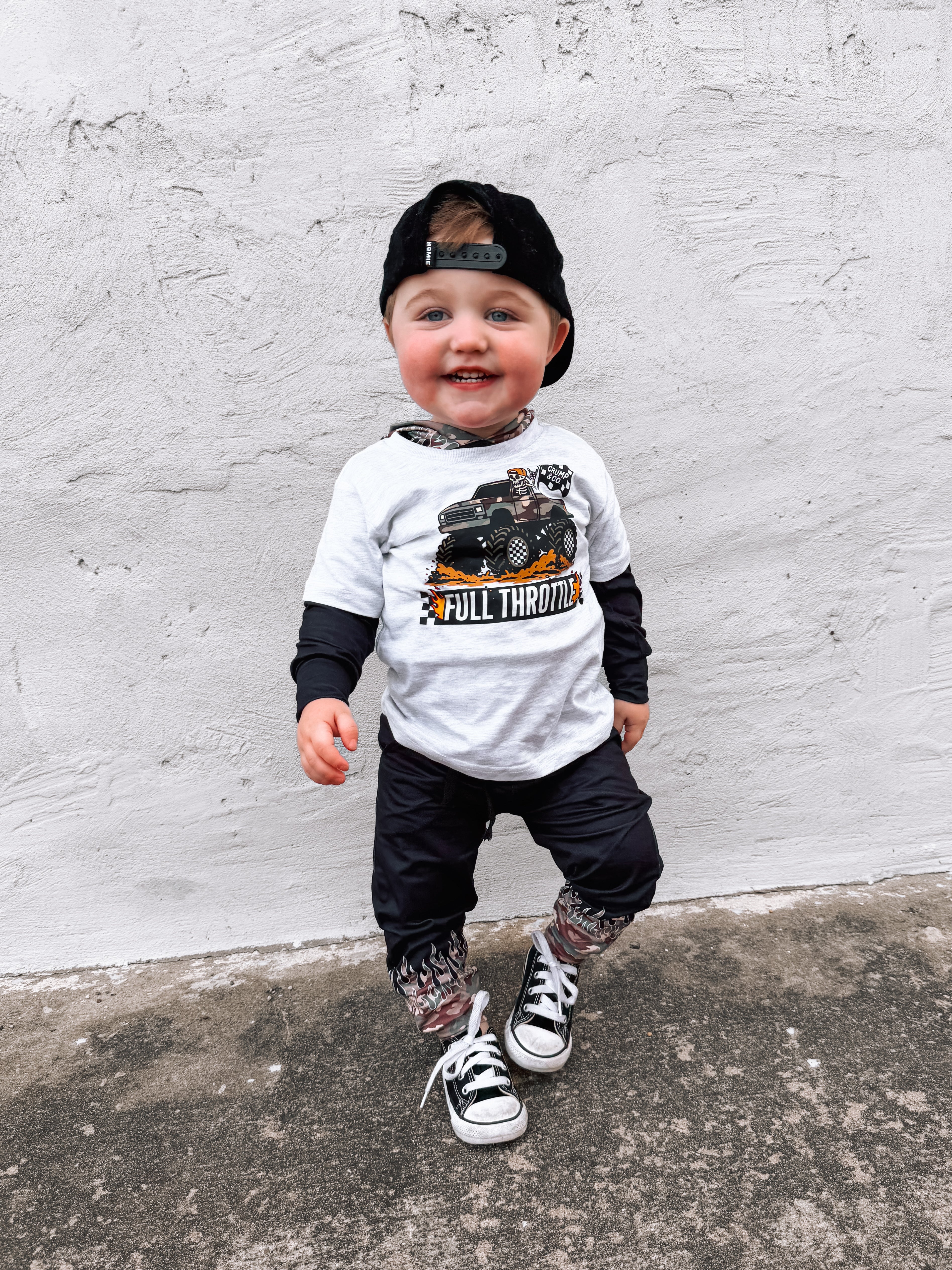 Full Throttle | Ash Graphic T-Shirt
