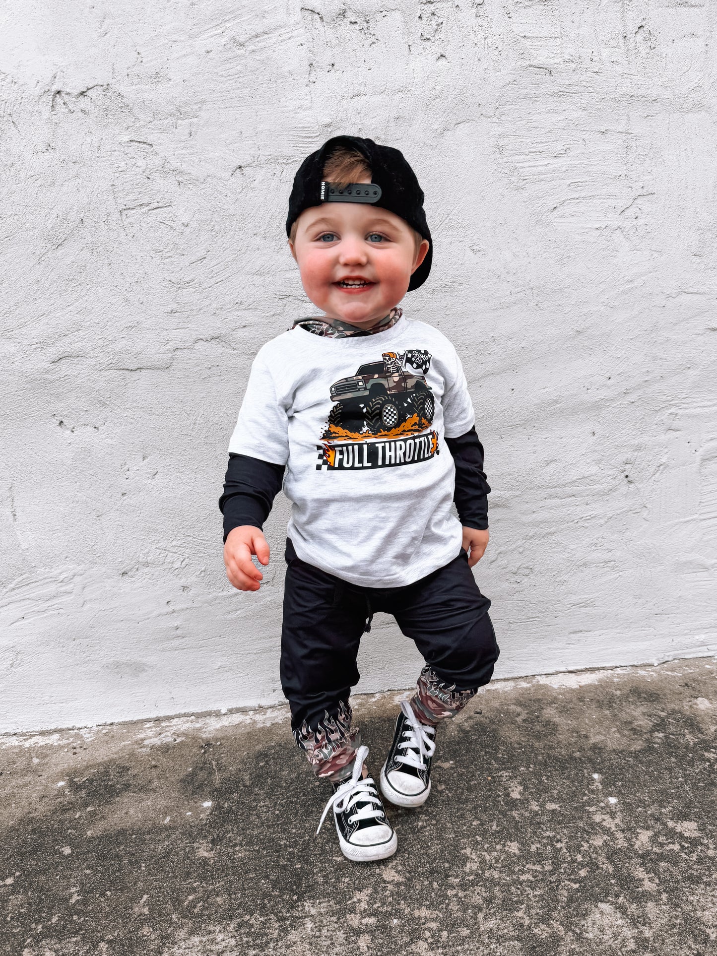 Full Throttle | Ash Graphic T-Shirt