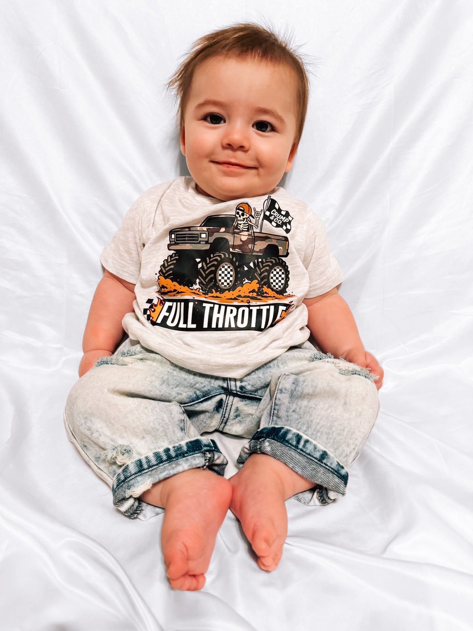 Full Throttle | Ash Graphic T-Shirt
