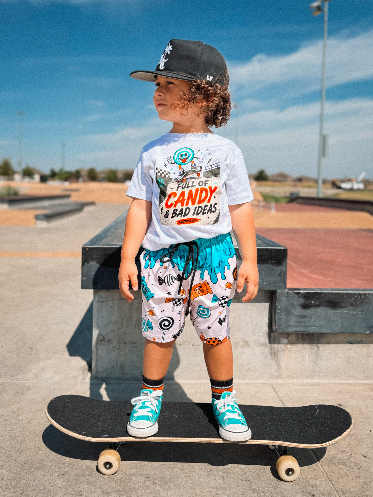Full of Candy  | Ash Grey Graphic T-Shirt