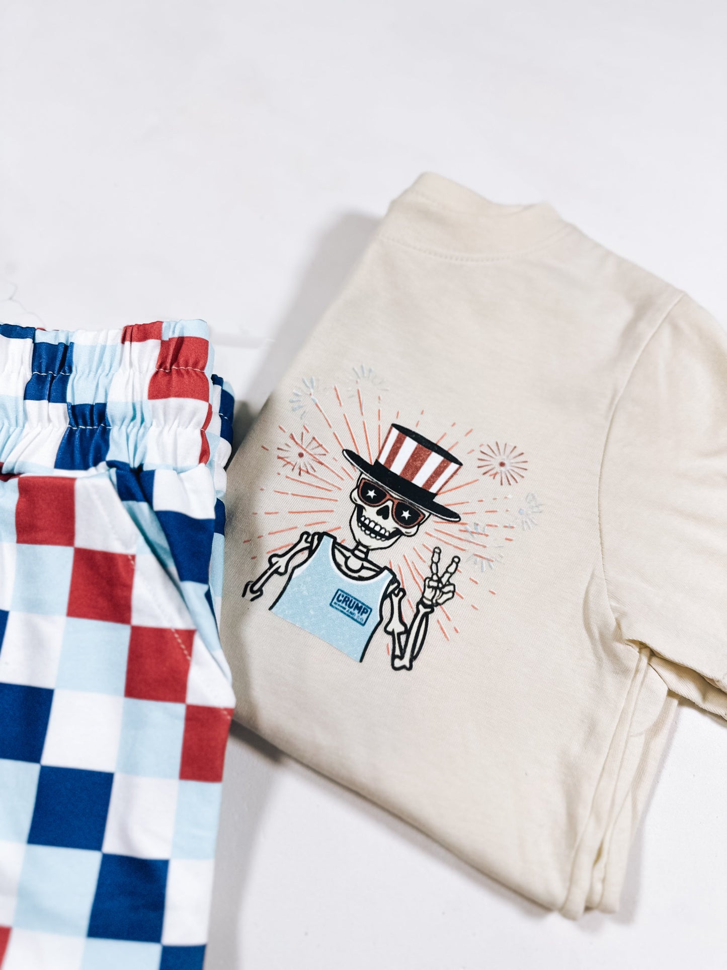 Little Dude Big Freedom | Ivory Graphic T-Shirt