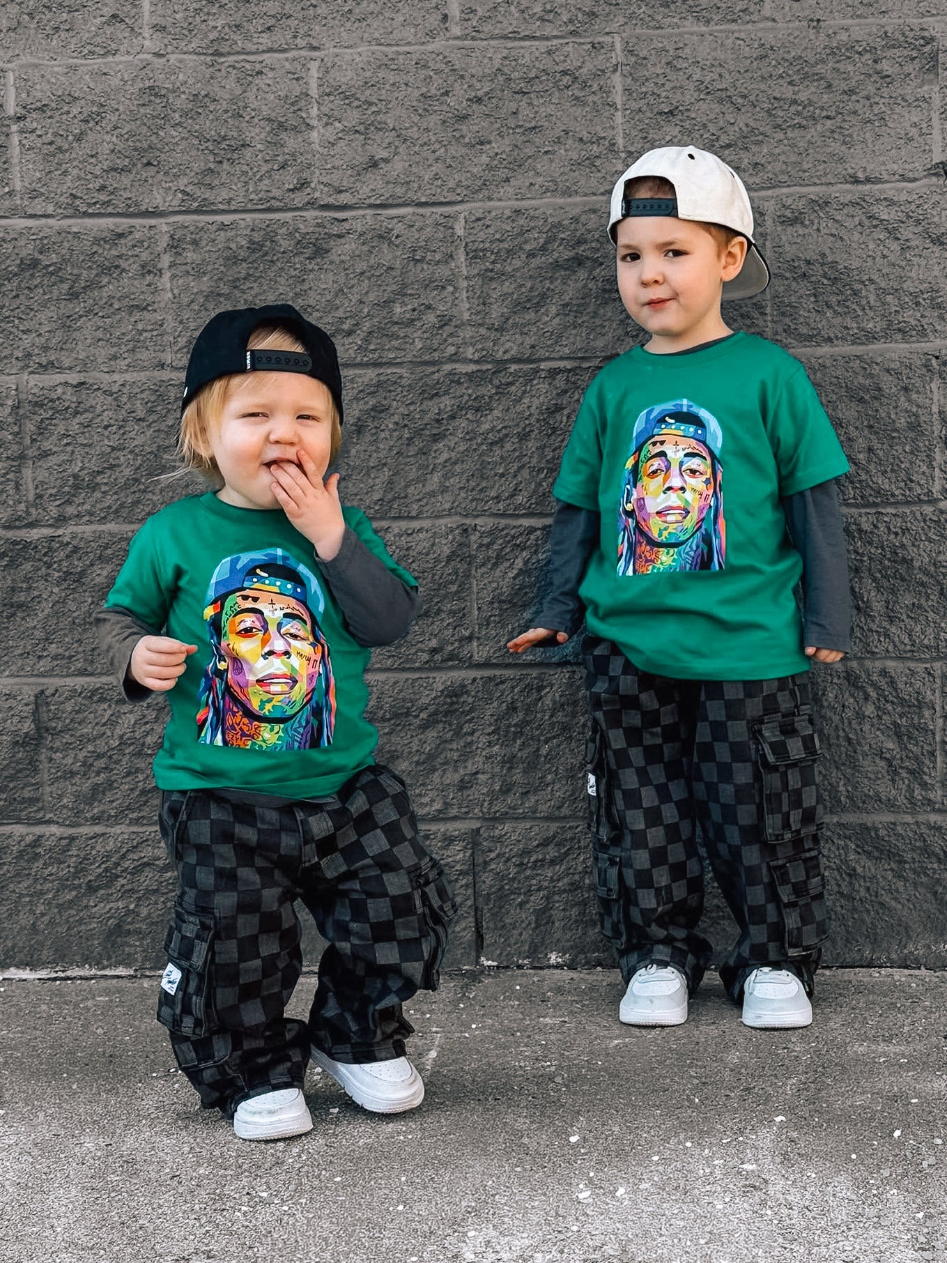 Weezy | Green Graphic T-Shirt
