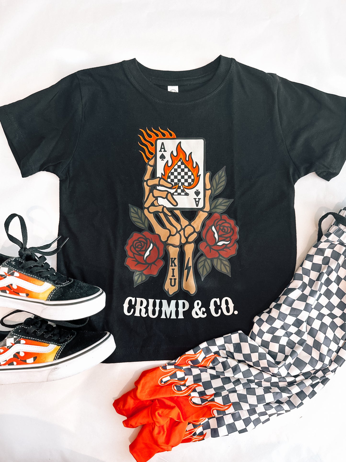 Ace Card | Black Graphic T-shirt