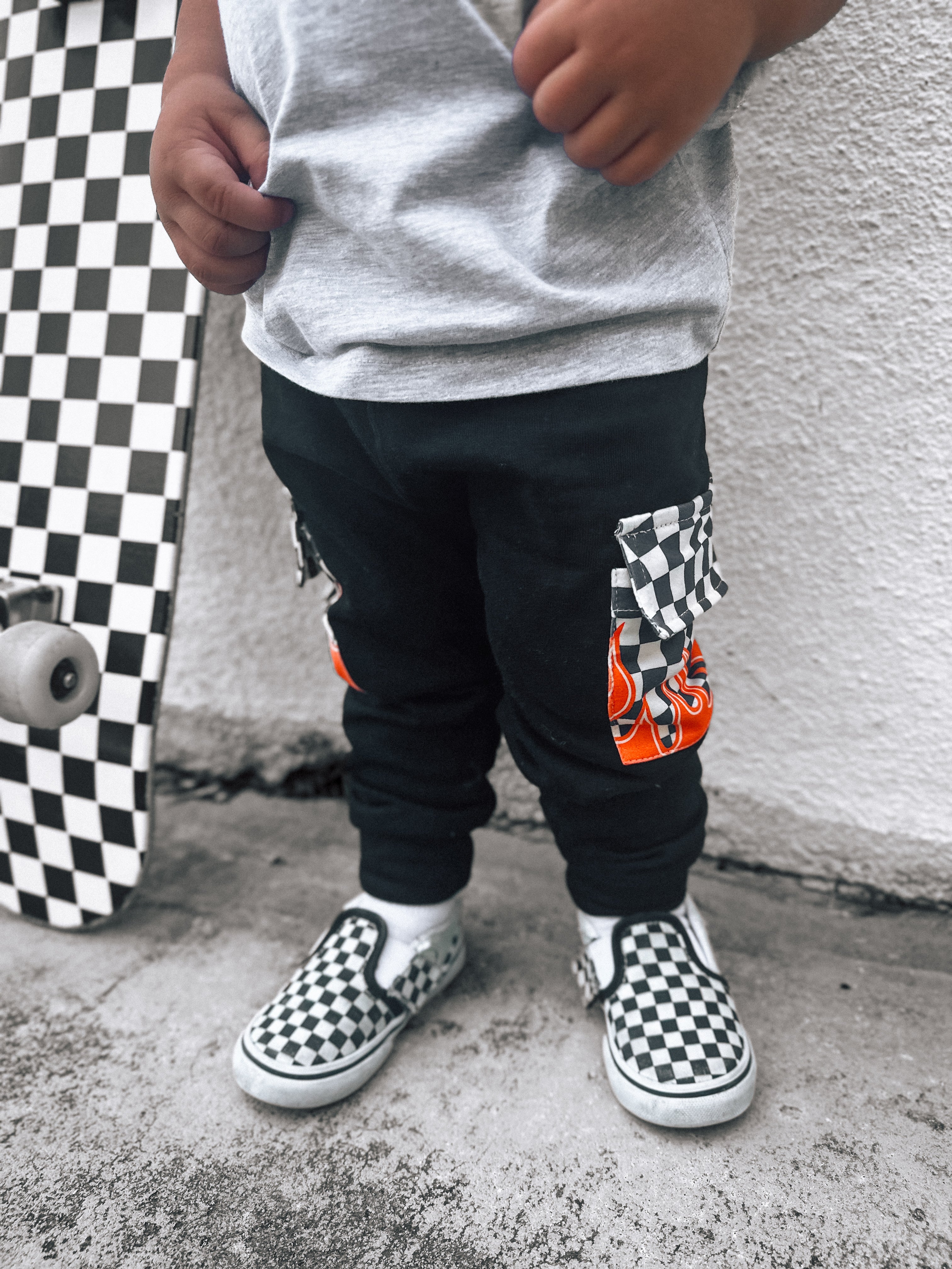 Wild Flame | Cargo Pocket Jogger