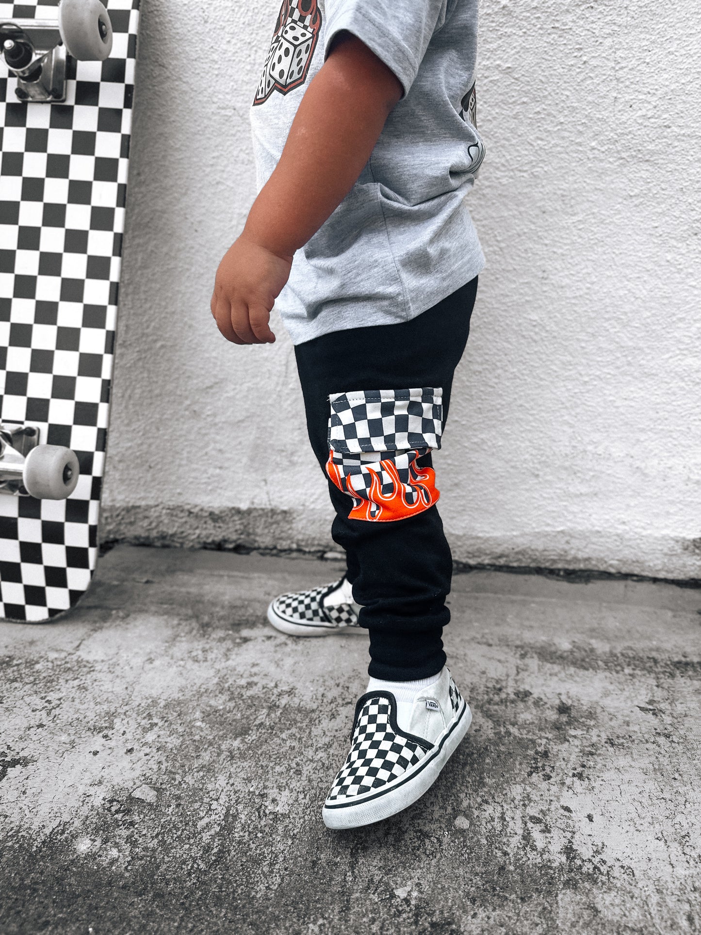 Wild Flame | Cargo Pocket Jogger
