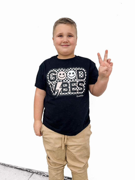 Good Vibes | Black T-shirt