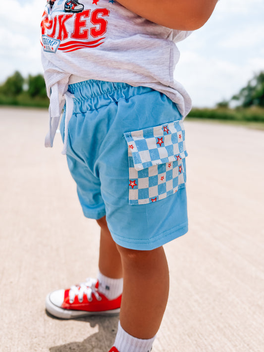 Star Holiday | Cargo Pocket Tie Shorts