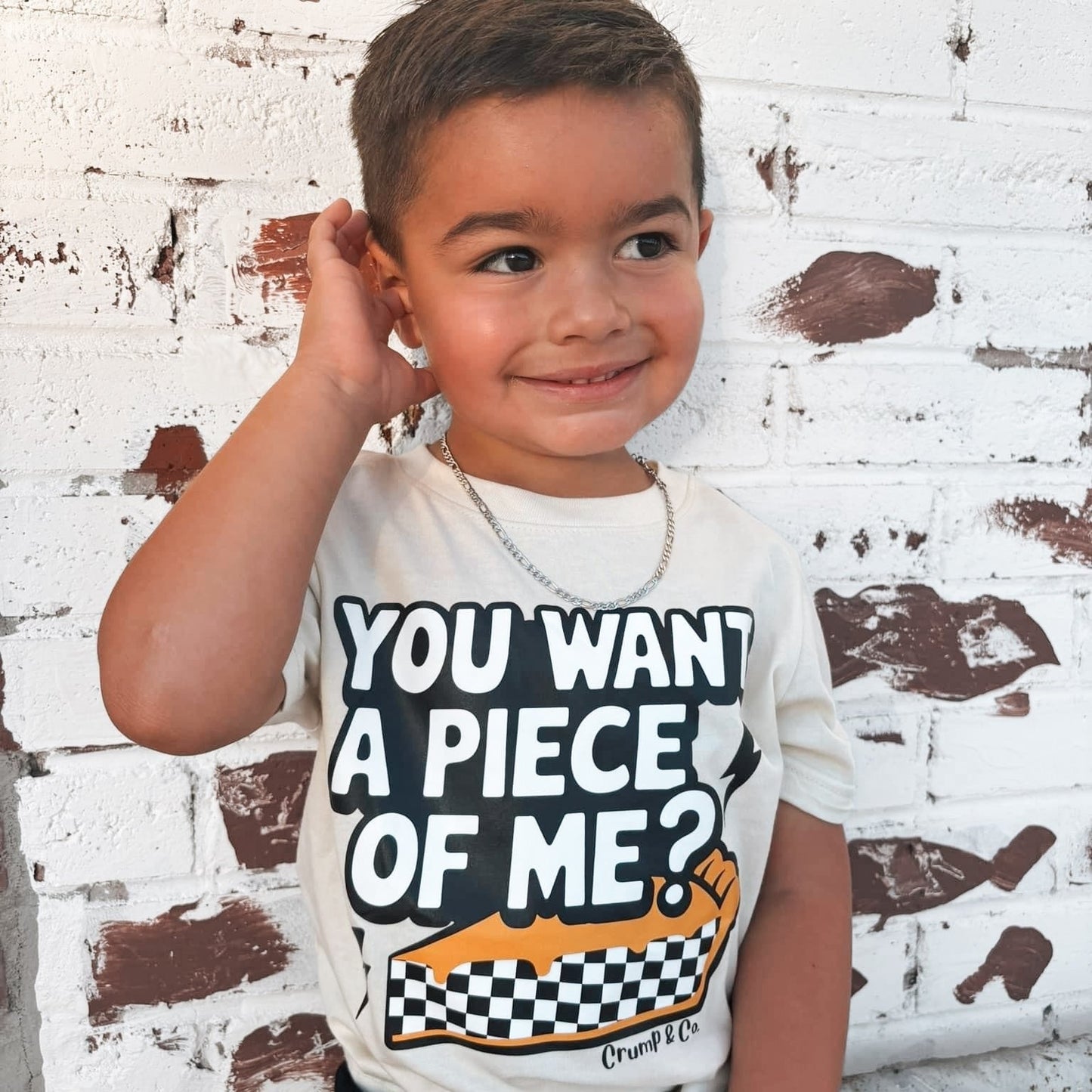 Piece of Me | Ivory Graphic T-Shirt