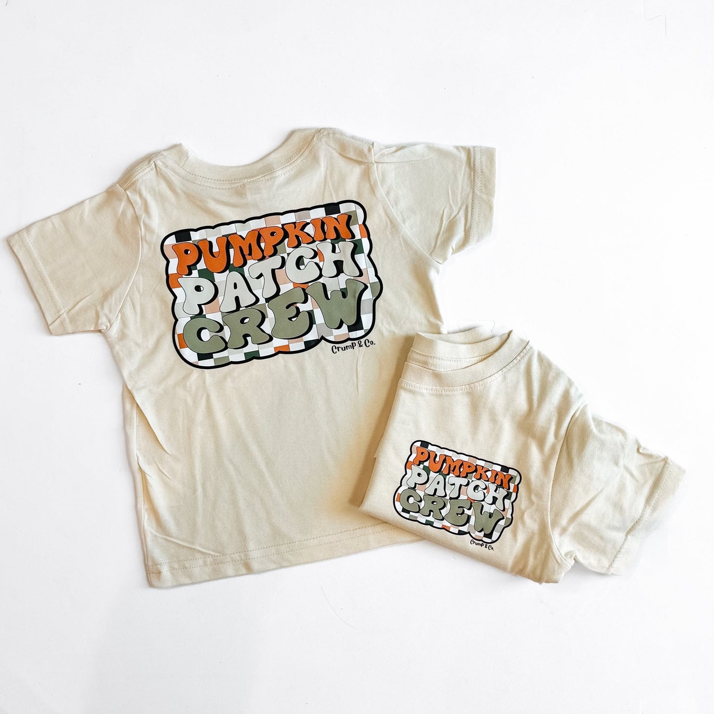 Pumpkin Patch Crew | Ivory Graphic T-Shirt