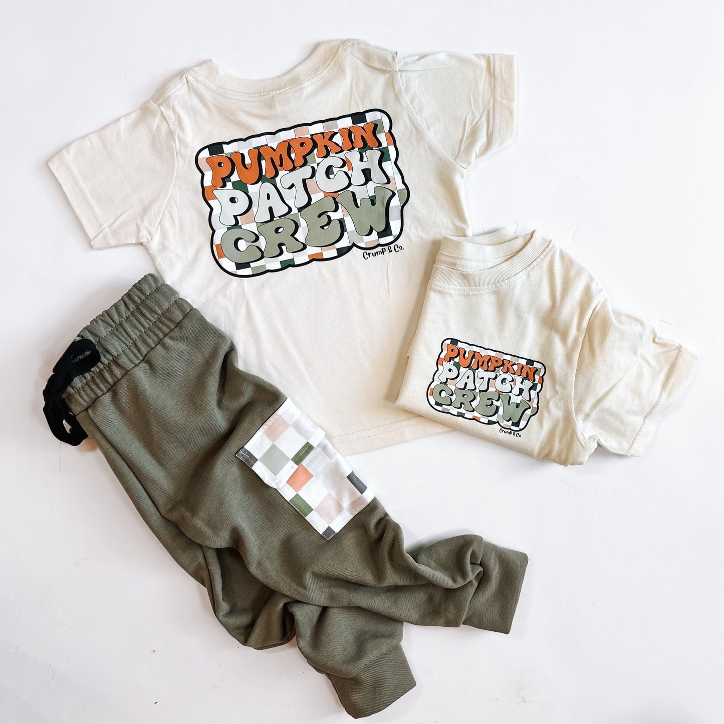 Pumpkin Patch Crew | Ivory Graphic T-Shirt