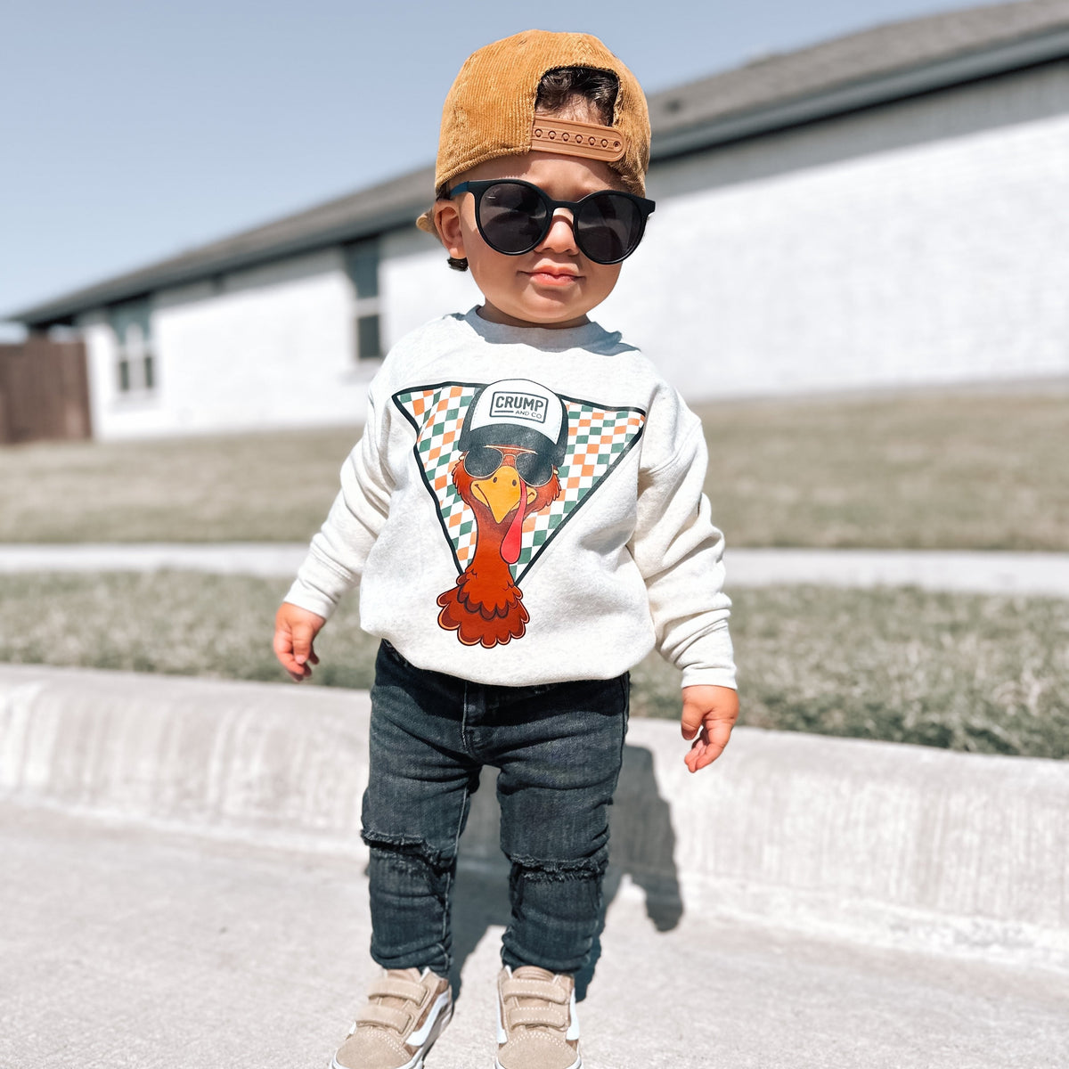 Turkey Time | Ivory Sweatshirt