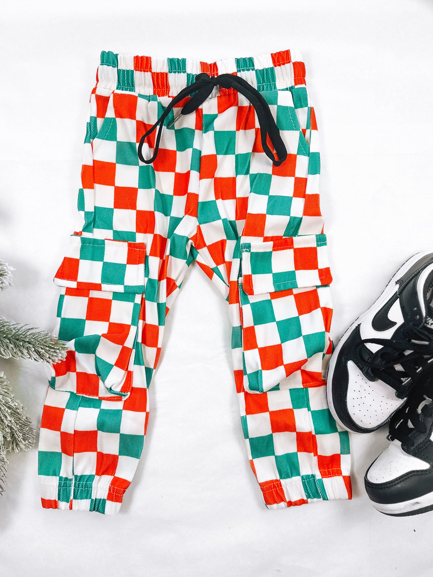 Crump Christmas | Checker Cargo Jogger Pant