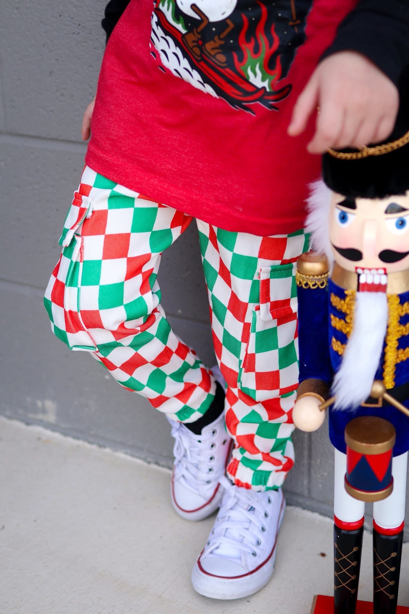 Crump Christmas | Checker Cargo Jogger Pant