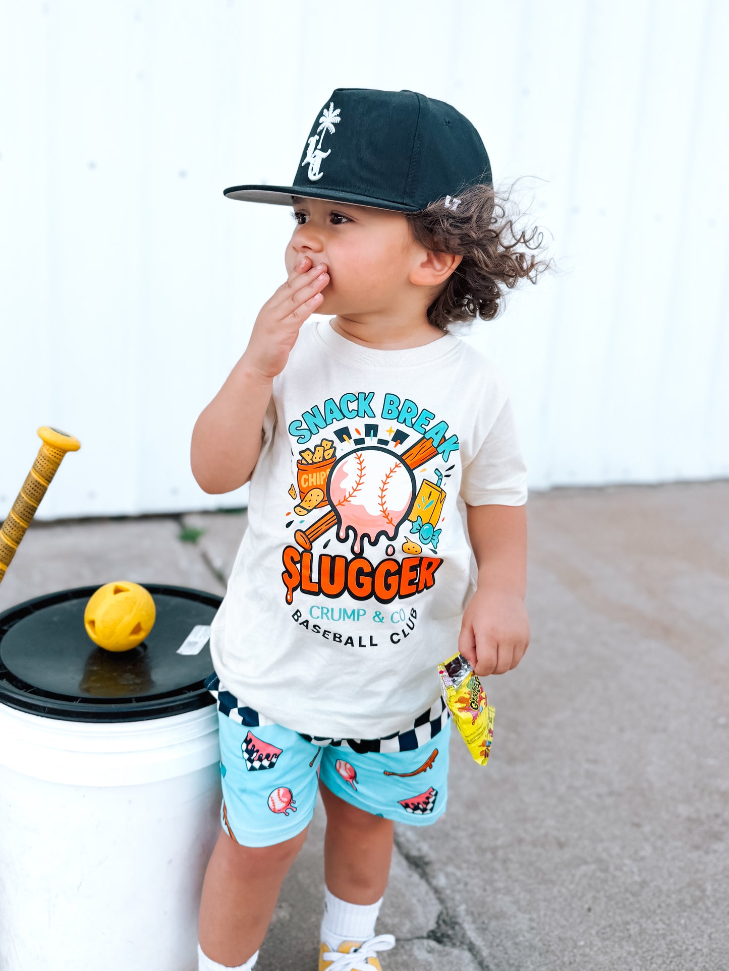 Snack Break | Ivory Graphic T-Shirt